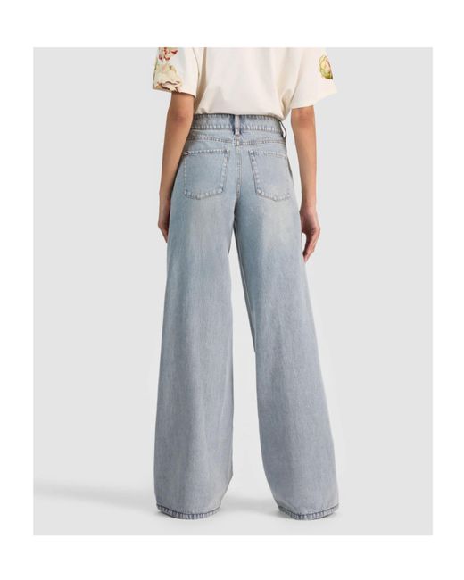 Alice + Olivia Blue Amazing Jean