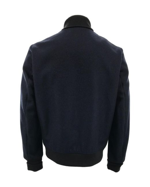 KENZO Blue Logo Baseball Jacket