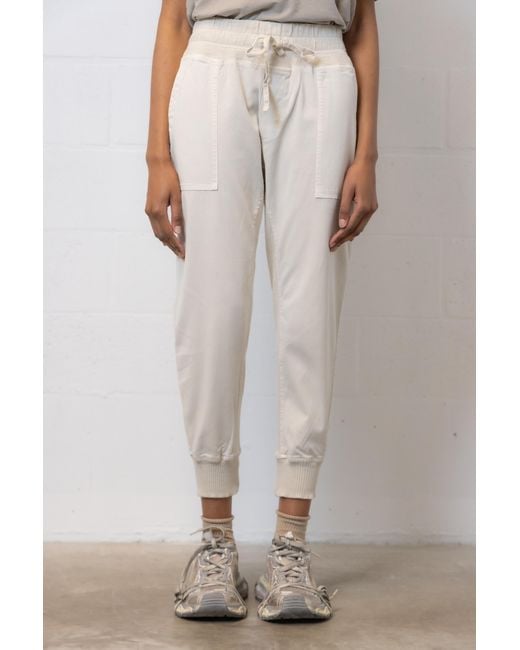 James Perse Natural Drawstring Casual Pants