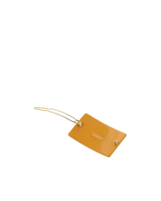 Fendi Multicolor Logo Rectangular Hairpin
