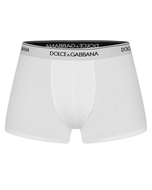 Dolce & Gabbana White 3-Pack Boxers for men