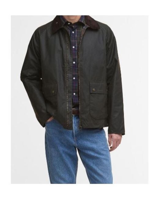 Barbour Black Bedale Jacket for men