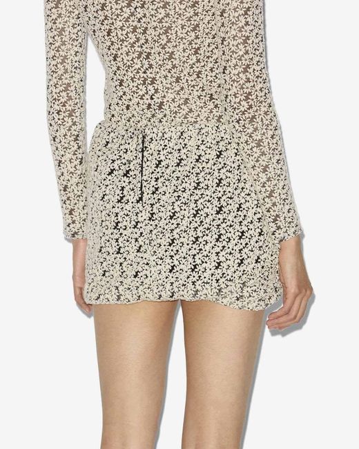 Isabel Marant Metallic Stacya Skirt