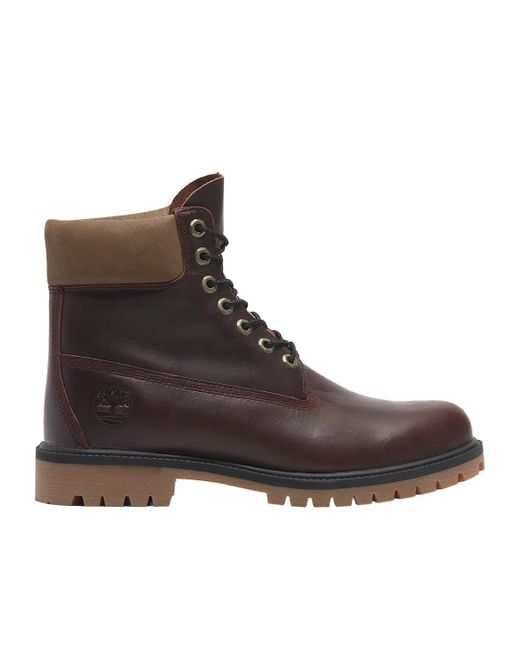 Timberland Logo Short Boots in Brown for Men | Lyst