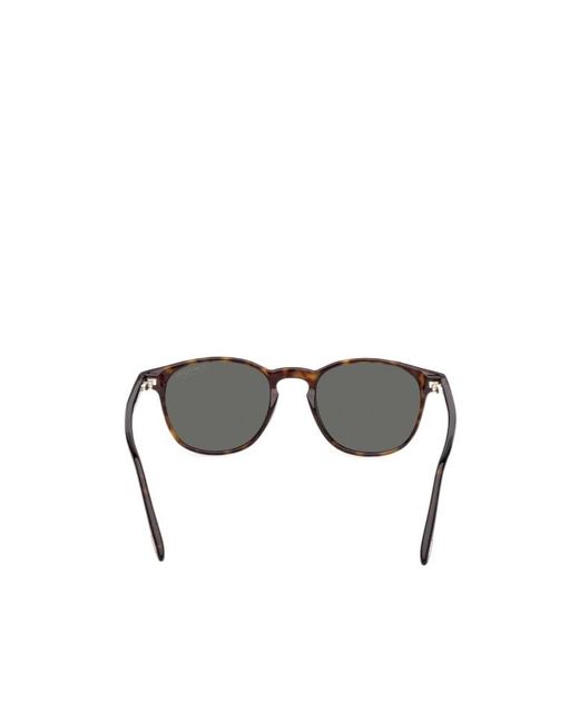 Tom Ford Metallic Eyewear Holt Round Frame Sunglasses for men