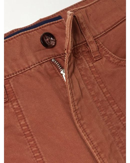 Veronica Beard Red Patch-Pocket Jeans