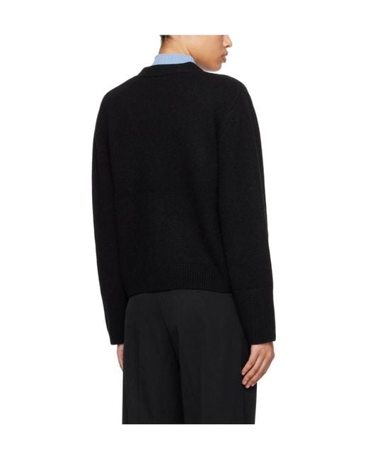 arch4 Black Janelle Cashmere Cardigan