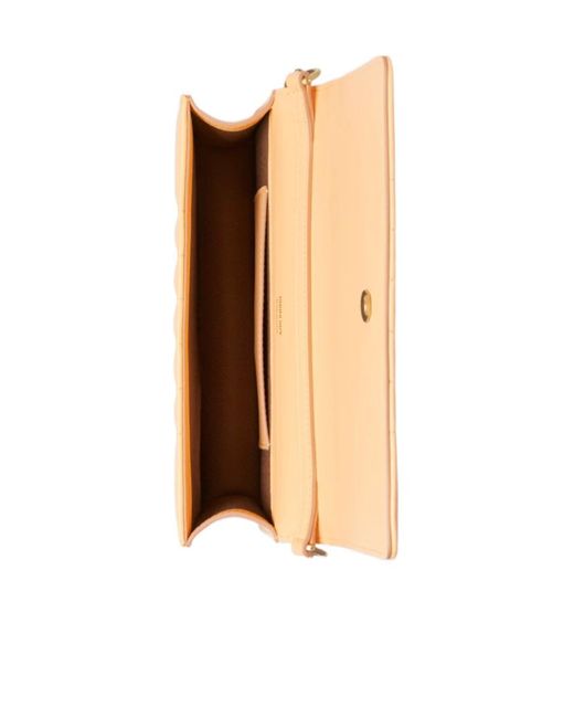 Burberry Natural Lola Quilted Clutch Bag