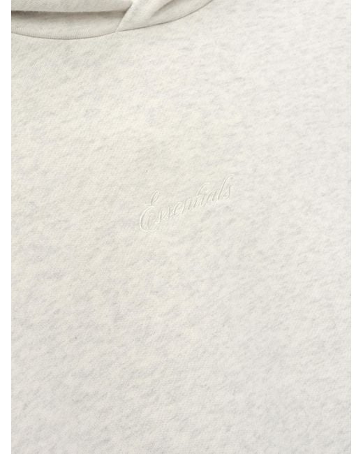 Fear Of God White Signature Classic Hoodie for men