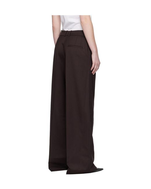 Frankie Shop Black Brickell Trousers