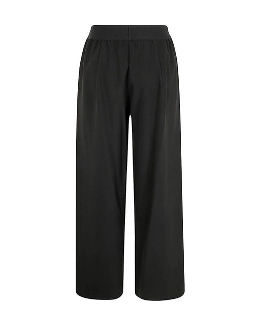 Maria Calderara Black Wide Leg Pants