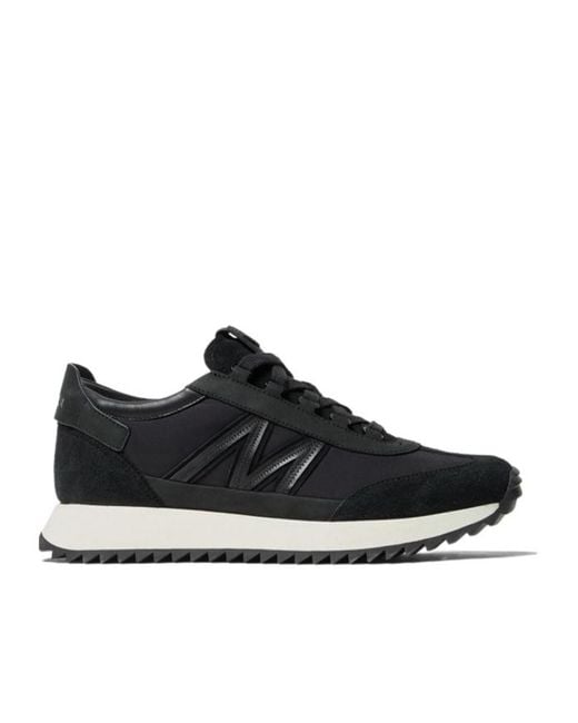 Moncler Black Pacey 2 Lace-Up Sneakers for men