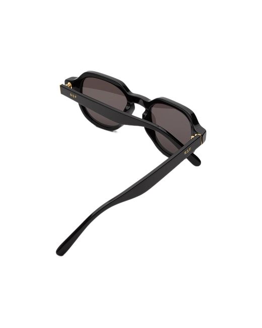 Retrosuperfuture Black Voce Rectangle-Frame Sunglasses for men