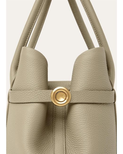 Loro Piana Natural Small Ghiera Shopper Bag