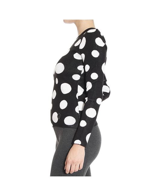 Armani Jeans Black Polka Dot Sweater