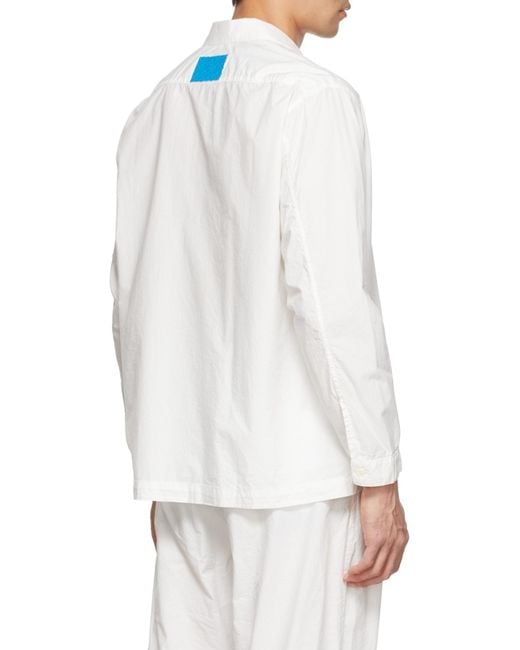 Sunnei White Long Sleeve Shirt for men