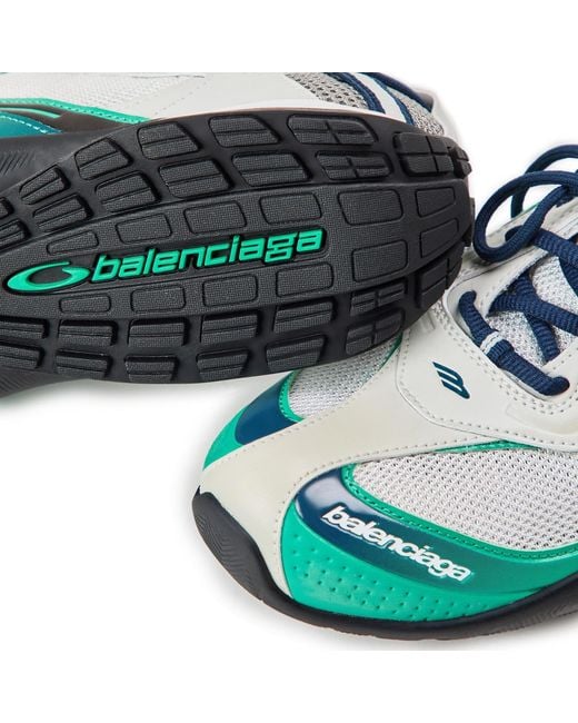 Balenciaga Green Versatile Low-Top Shoes for men