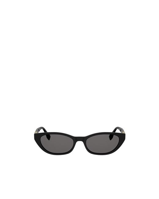 Fendi White Eyewear Rectangular-Frame Sunglasses