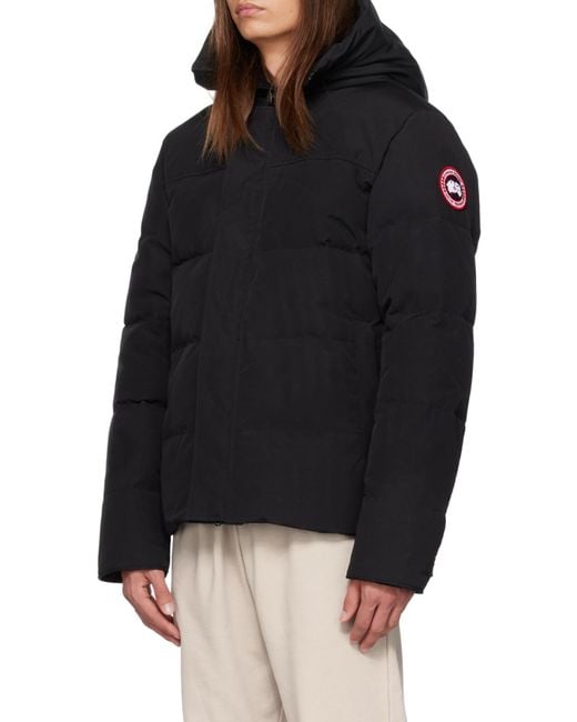 Canada Goose Black Macmillan Hooded Parka for men