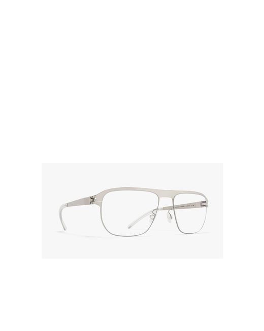 Mykita White Full-Frame Flat Mirror