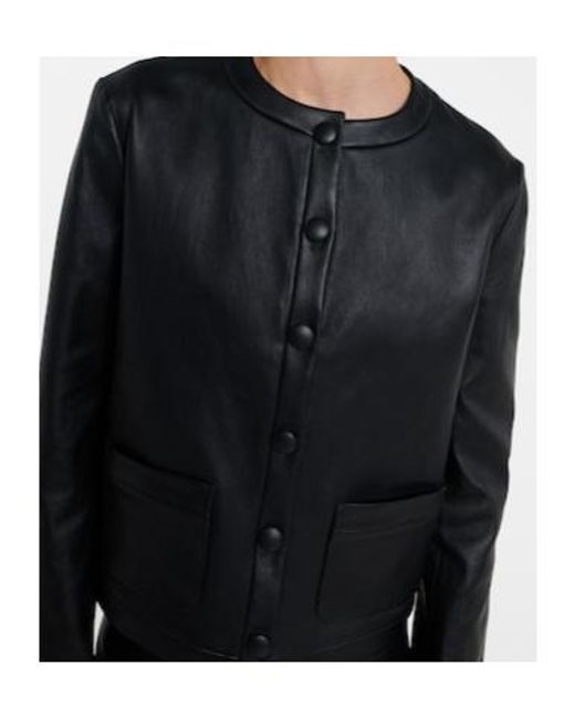 Stouls Black Gabrielle Leather Jacket
