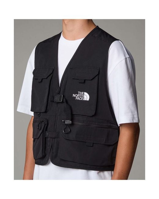 The North Face Black Nse Zipped Gilet for men