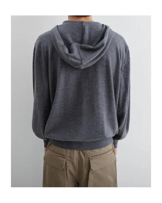 GIMAGUAS Blue Long-Sleeved Zip-Up Jacket for men