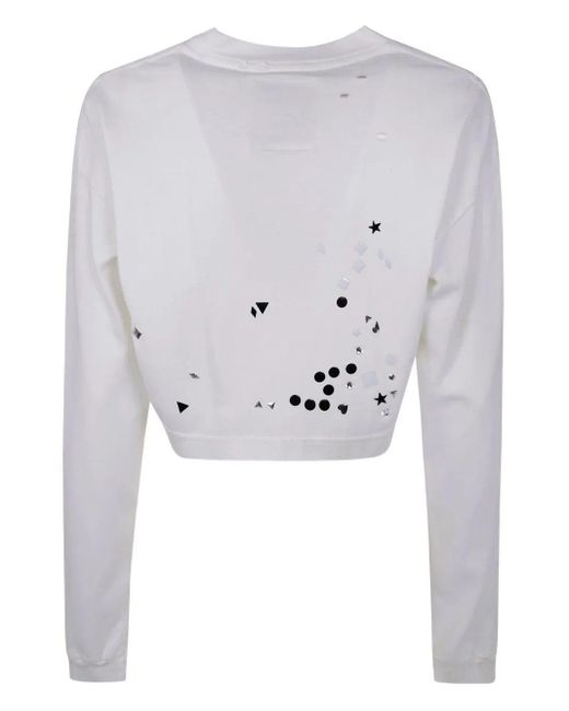 Maison Mihara Yasuhiro Gray Stud-Embellished Sweatshirt for men
