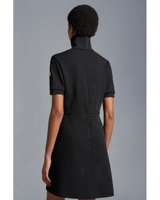 Moncler Black Polo Dress