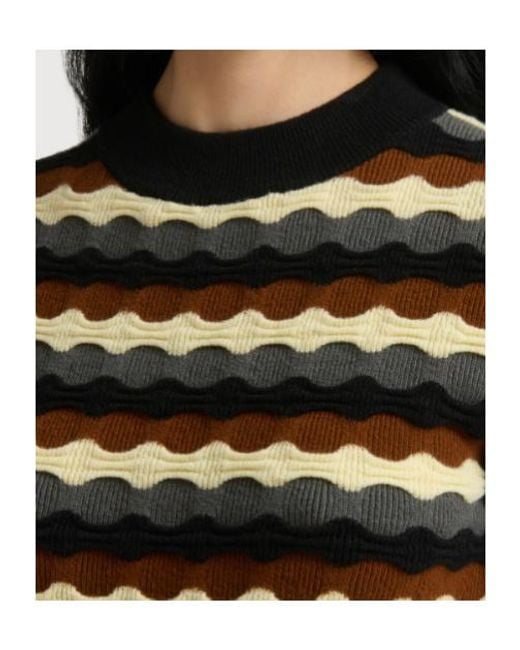 Marni Black 3D Wave Jumper