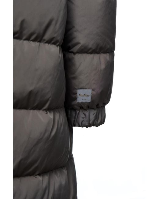 Max Mara Gray The Cube Reversible Down Coat