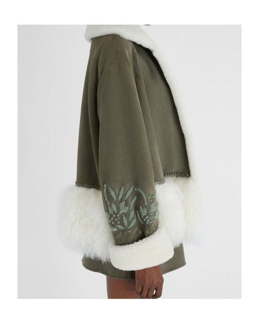 Ermanno Scervino Green Single-Breasted Jacket