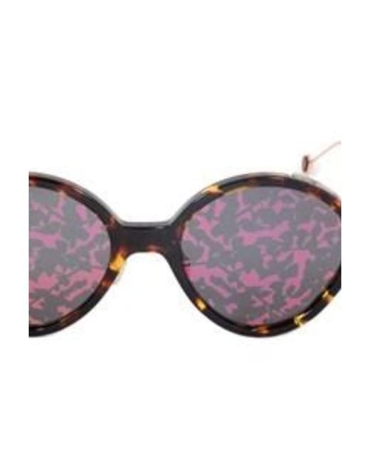 Dior Purple Logo Sunglasses