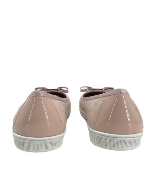 Ferragamo Brown Logo Flat Shoes