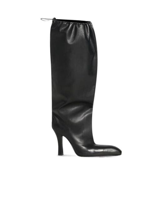 Balenciaga Black Falkon Pointed-Toe Boots