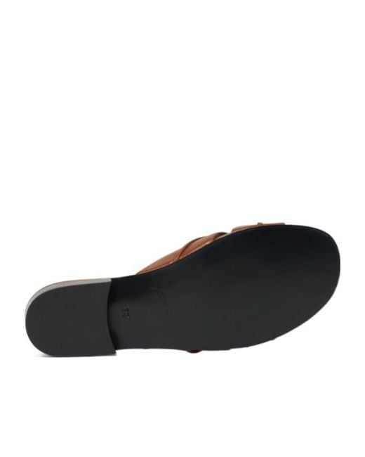 Scarosso Brown Anna Sandals