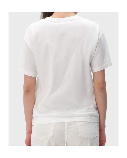 Ermanno Scervino White Short-Sleeved T-Shirt