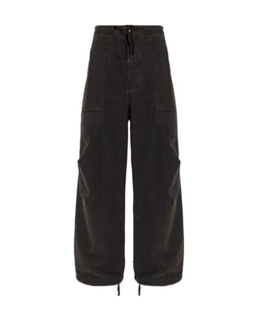Entire studios Black Barren Cargo Pants for men