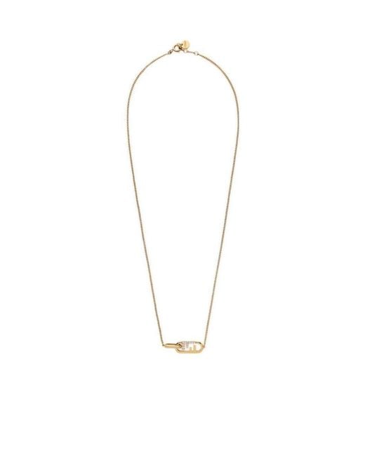 Fendi White Colored Necklace