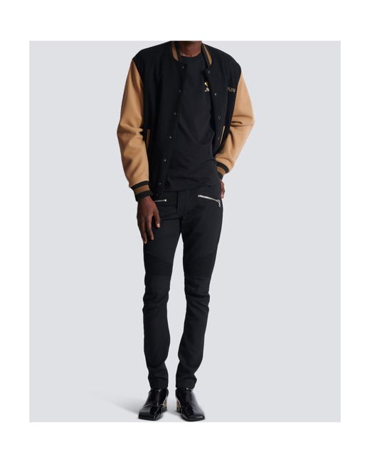 Balmain Black Kiss Printed T-Shirt for men