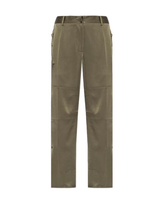 Helmut Lang Green Flight Pants