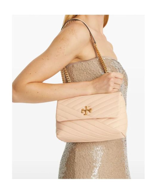 Tory Burch Natural Small Kira Shoulder Bag