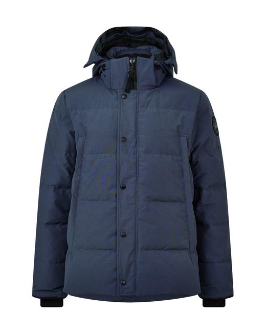 Canada Goose Blue Duck Down Slim Fit Parka for men