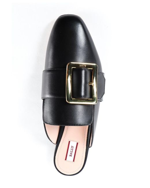 Bally Blue Janesse Heel Muller Shoes