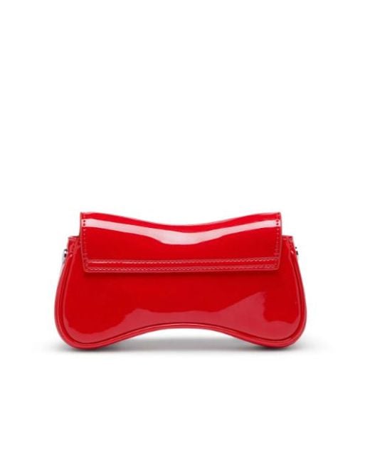 DIESEL Red Play Crossbody Bag