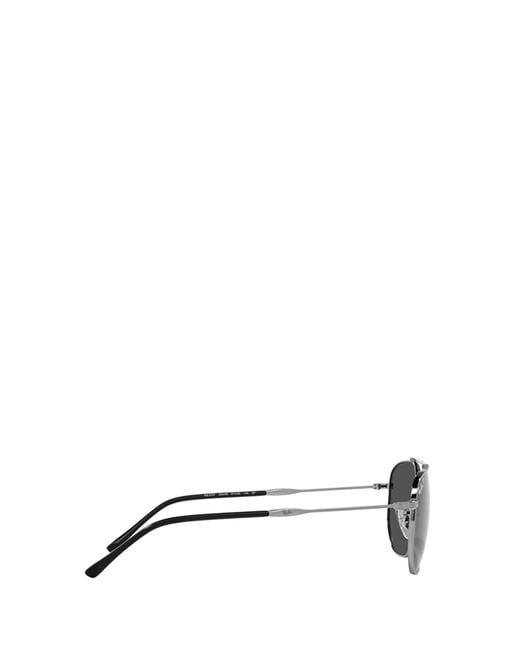 Ray-Ban Gray Irregular Frame Sunglasses for men