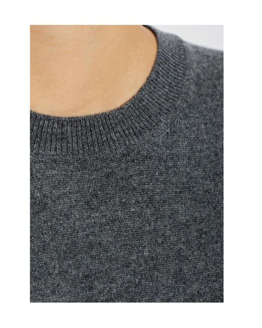 Ferragamo Gray Crew Neck Knitted Vest