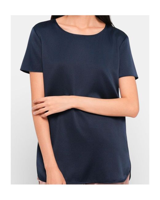 Max Mara Blue Short Sleeve T-Shirt