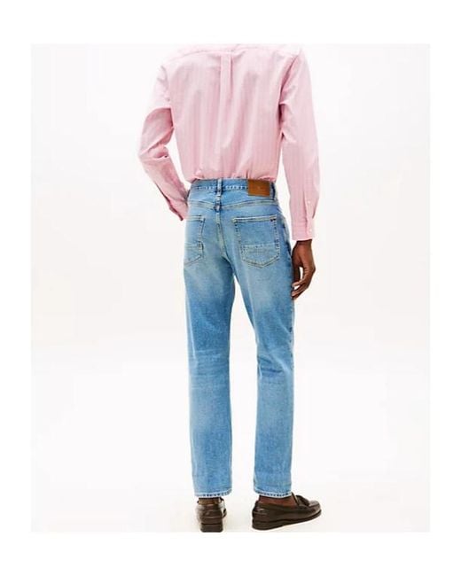 Tommy Hilfiger Blue Straight Jeans for men