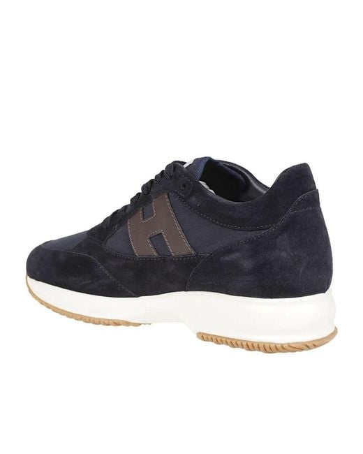 Hogan Blue Interactive Low-Top Sneakers for men